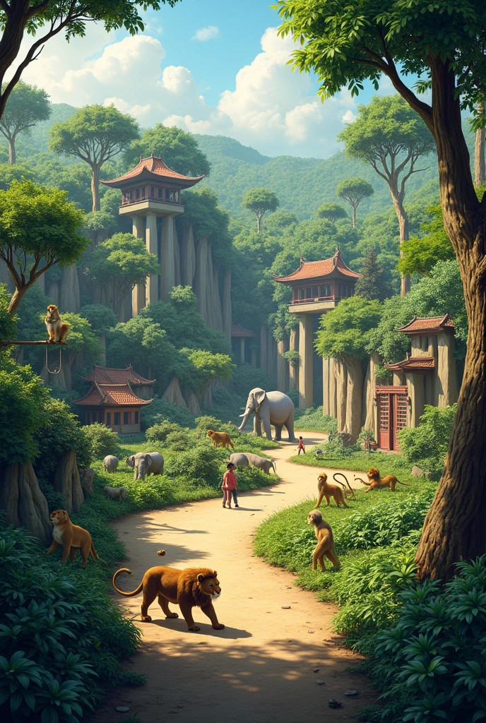 A zoo
