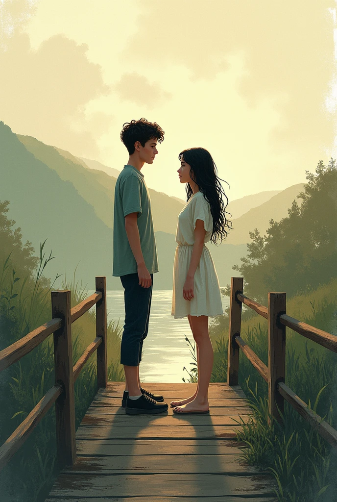 cover page for a romantic-friendship book titled cutting the bridge