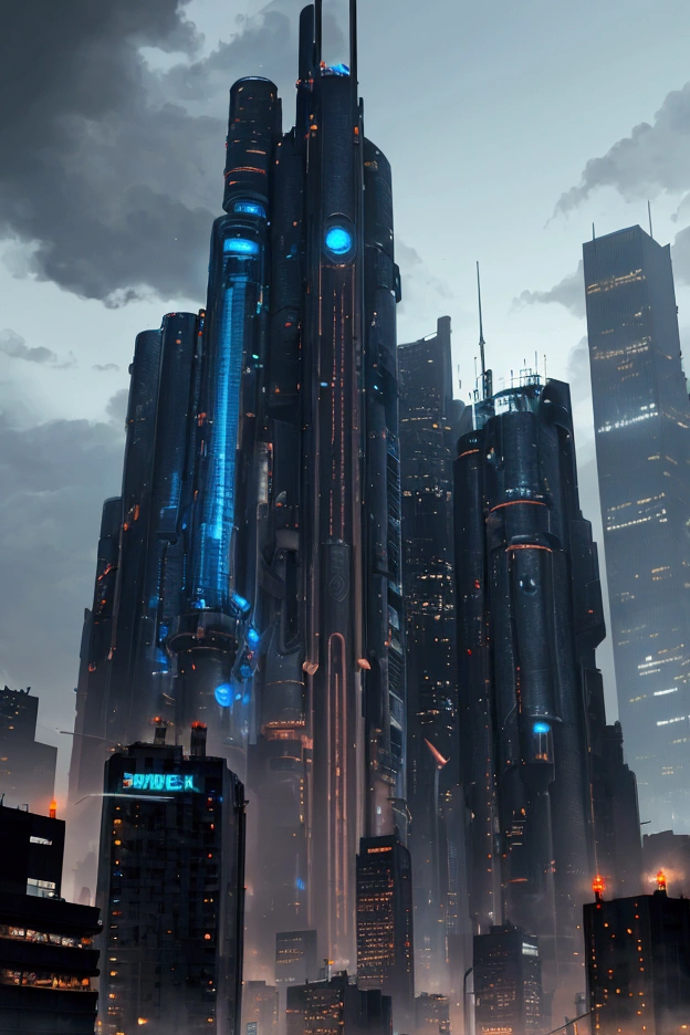 

futuristic city with futuristic train and futuristic buildings at night, future concept art, otherwordly futuristic city, in fantasy sci - fi city, beautiful city of the future, futuristic utopian city, concept art 8 k resolution, concept art 8k resolution, city of the future, futuristic space port, concept art 8 k, sci-fi hollywood concept art ((best quality)), ((masterpiece)), ((realistic,digital art)), (hyper detailed),DonMR0s30rd3rXL Town, octane rendering
 A city with many tall buildings and trains on tracks, dark futuristic city, in fantasy sci - fi city, Futuristic city landscape, cyberpunk cathedral, dark cyberpunk metropolis, in a futuristic cyberpunk city, sci fi city, Cyberpunk metropolis, cyberpunk city landscape, futuristic metropolis, cyberpunk city landscape, sci fi city, Cyberpunk city, Futuristic city landscape, futuristic dystopian citysci-fi city, sci-fi science The building is blue and steel. There are shapes in the sky during the darkening of the lights. It's the sparkle of a big city.