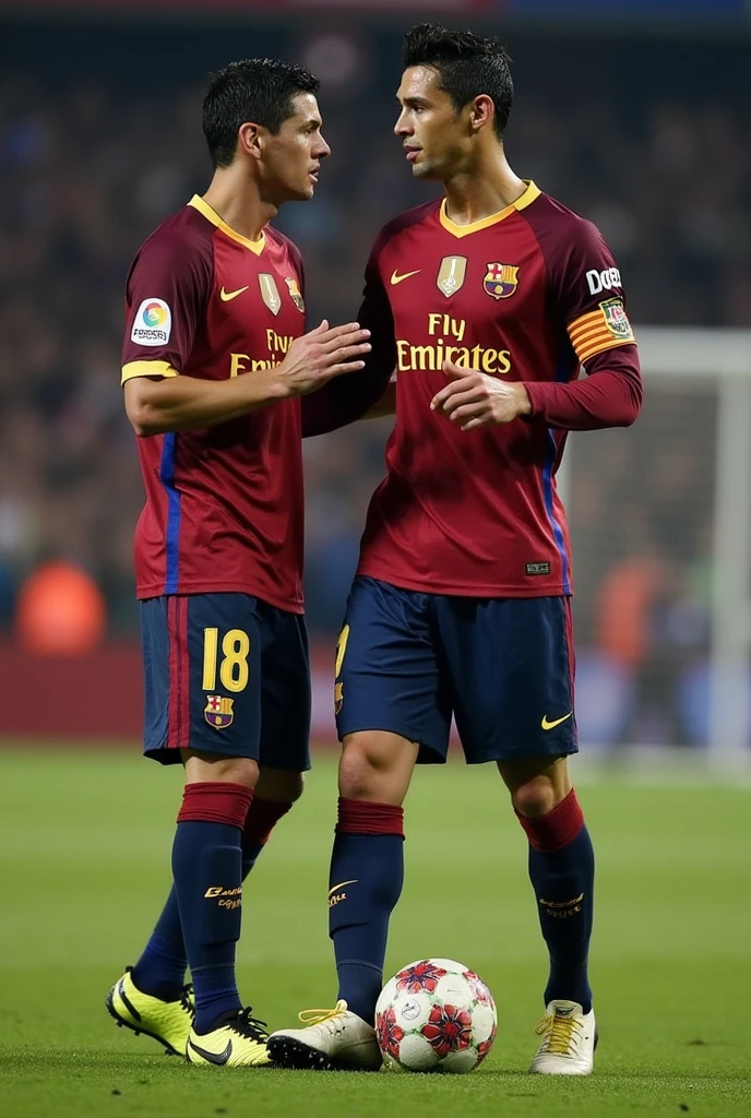 Ronaldo sex with messi