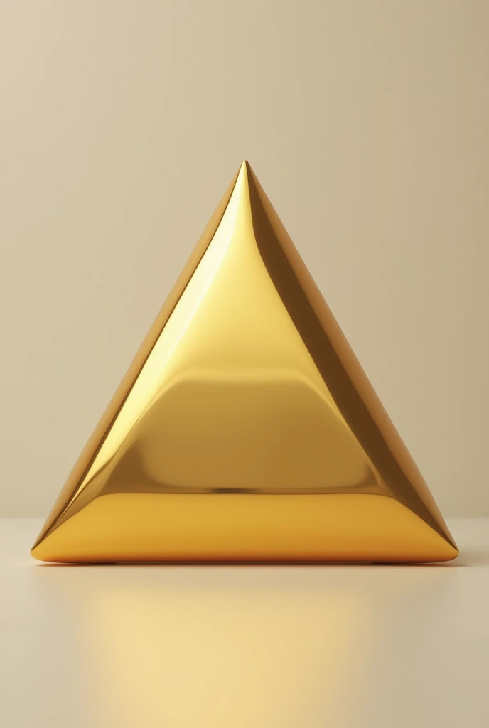 Side of the 3x3 triangle gold plated with width of 0.5 inch