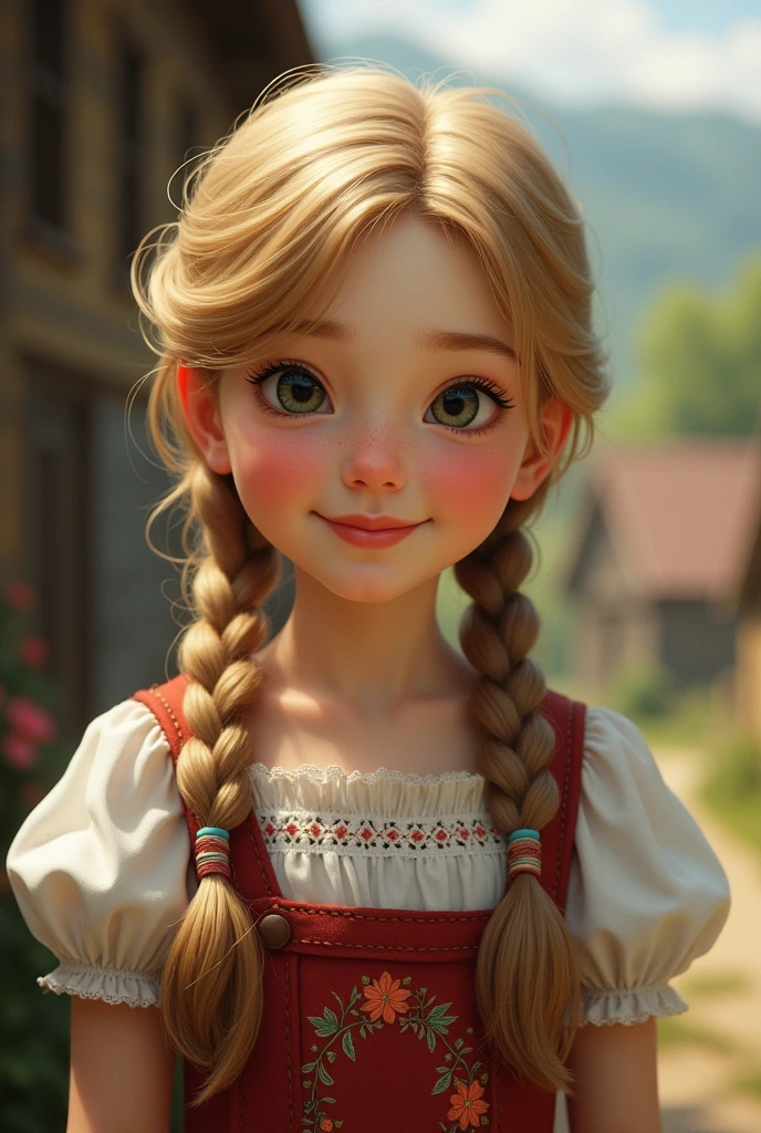 Young German girl