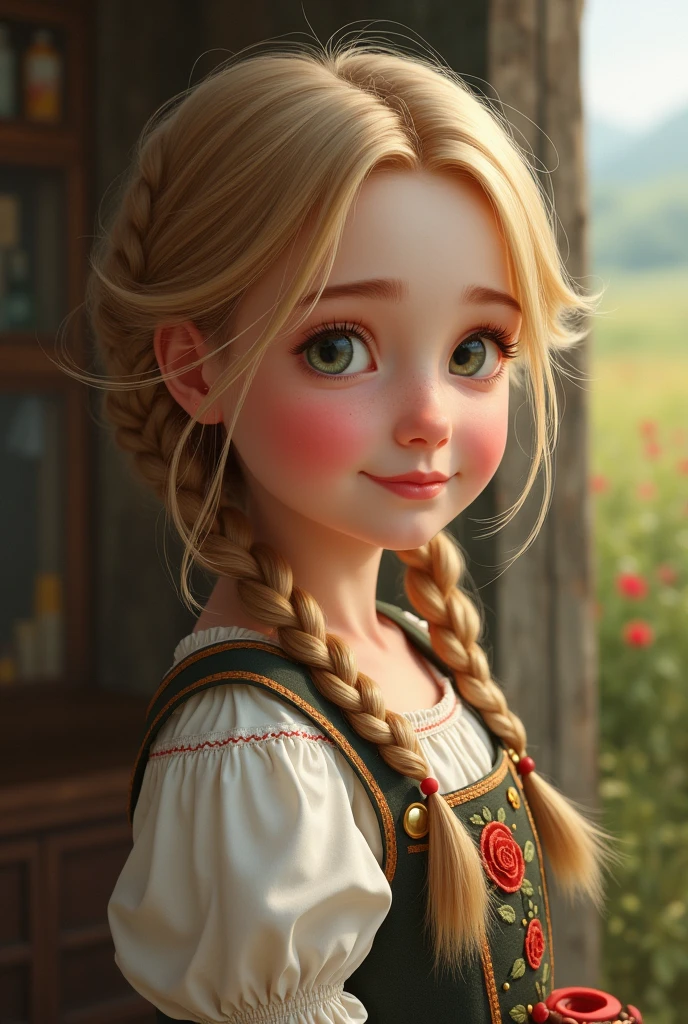 Young German girl