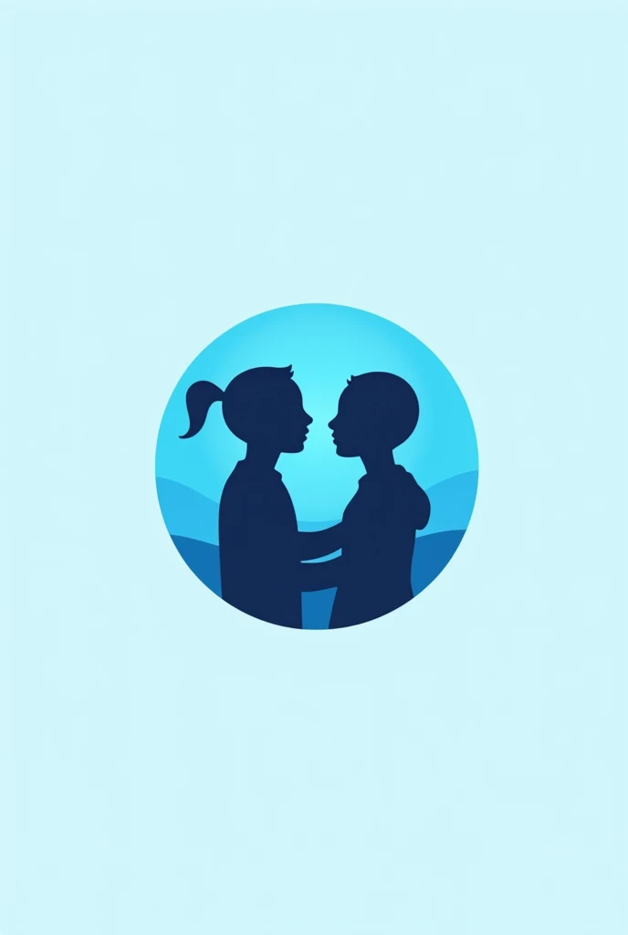 Create a logo a name is The Uncooked समाज background color is blue use symbol like a friendship logo name highlighting