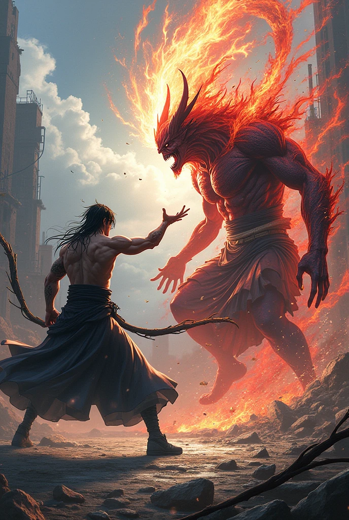 Toji fushigoro vs ryomen sukuna fighting