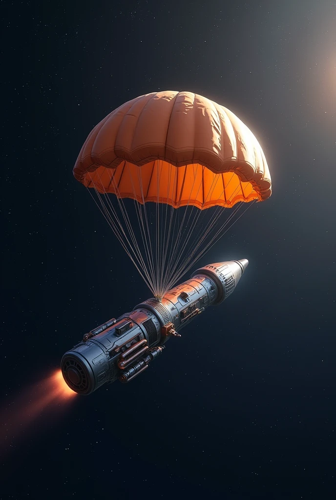 Parachute module, Retro Rocket and Shock Absorber