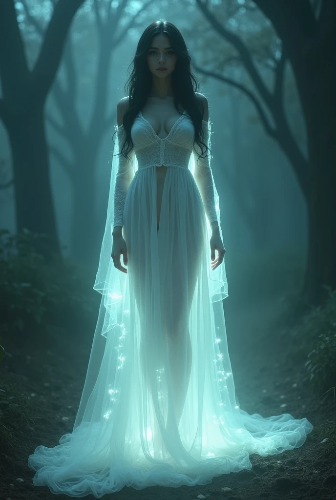 The model is ghost hot girl