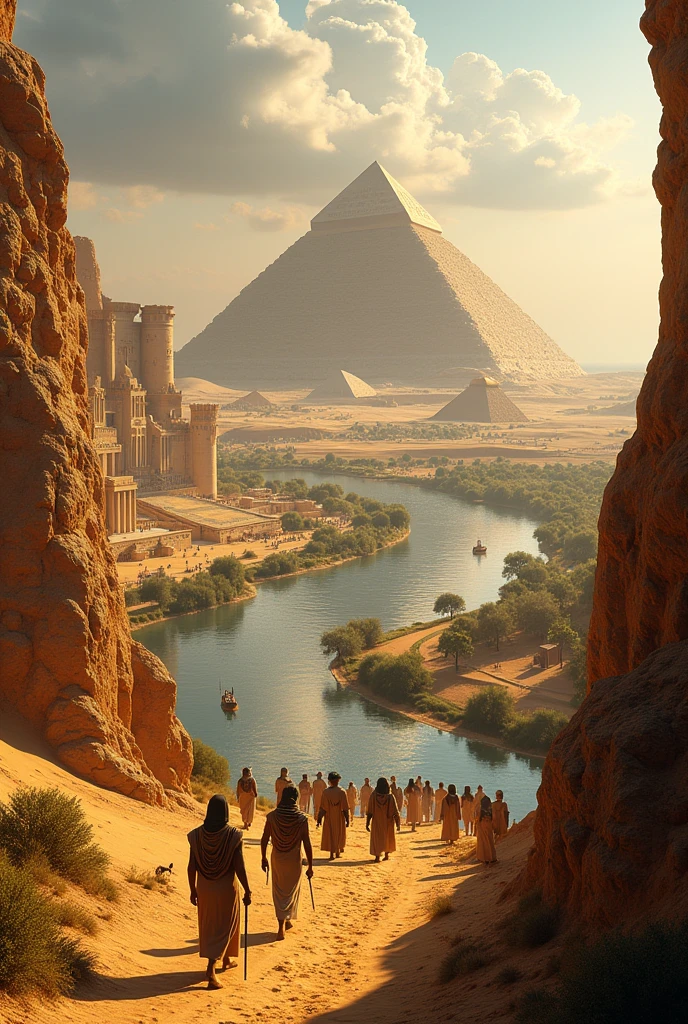 A landscape of Egypt as real as I am in reality.