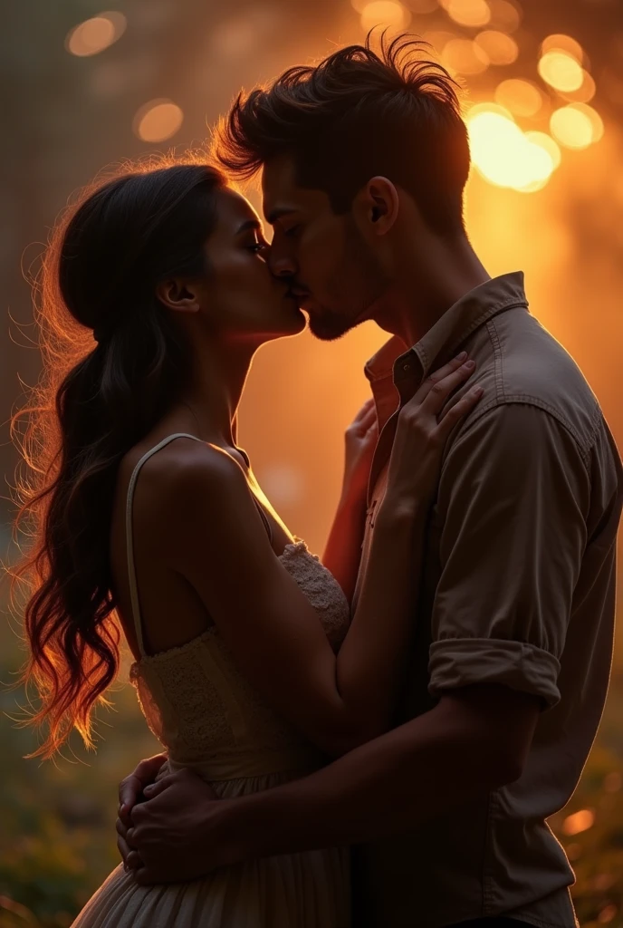 My photo kissing someone