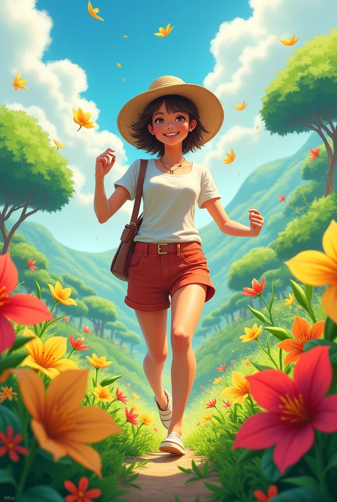 Color Palette: Use colors that evoke freshness and vitality, such as greens, reds, and yellows.
