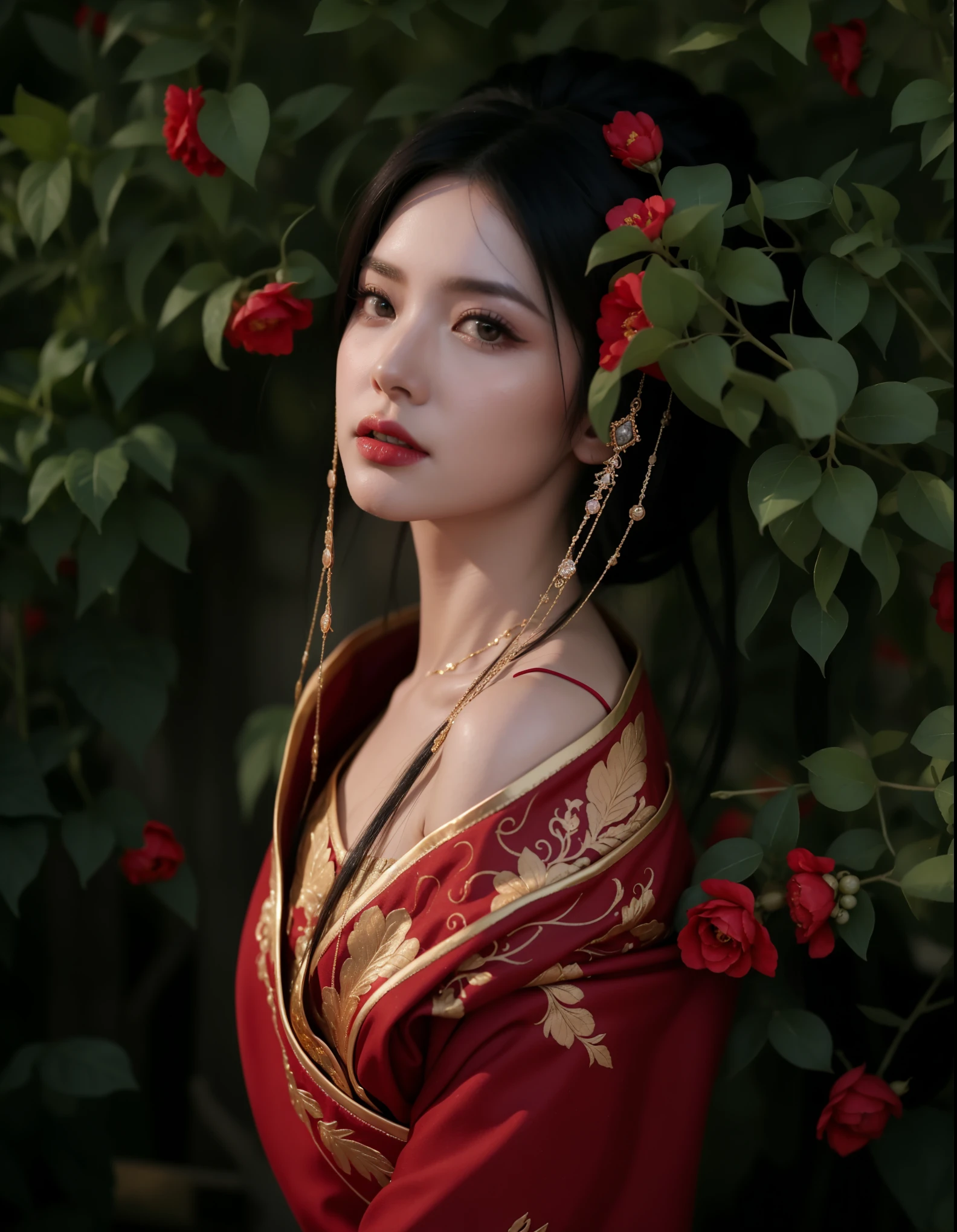 Royal sisters,Exquisite eyes,Frozen Queen,Put the crown on your head,Detailed facial expressions body,Tall and big,Glamorous characters,Leg length,4K,HD,Sensual,White translucent lace,白皙full image,Little cherry mouth,Beautiful and lovely,full image,Glossy Gel Coat,Vampire Queen in luxurious robes,Have a tattoo(Intricate tattoo designs),Ice Princess,Rich facial details,Gold diamonds,Luxurious and exquisite jewelry,Lace Printed Silk Dress,The ultimate in luxury clothing,sit on the chair,Cleopatra wearing luxurious and exquisite gold jewelry,Armbands and tattoos on arms,The ultimate in luxury,手上Have a tattoo和臂环,Cleopatra wearing gold jewelry,Wearing Chinese Hanfu