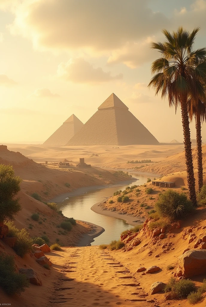 A landscape of Egypt as real as my real life