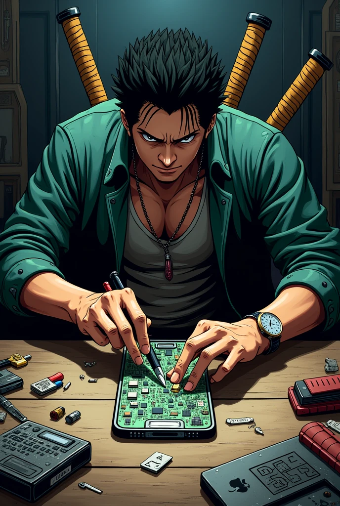 Zoro fix Iphone’s main board