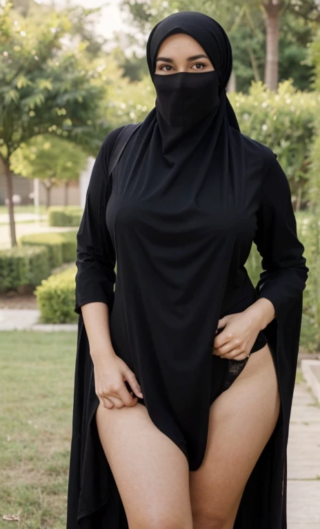 20 year old solo girl hijab with very big hips