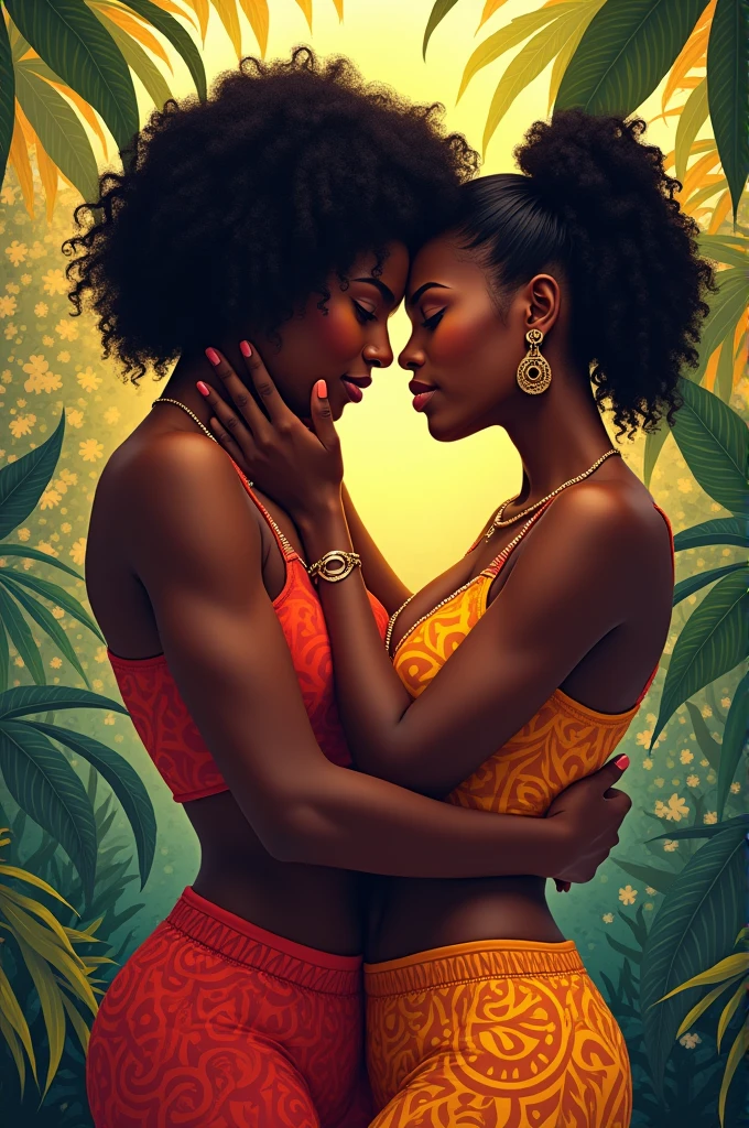 Pirno with african couples