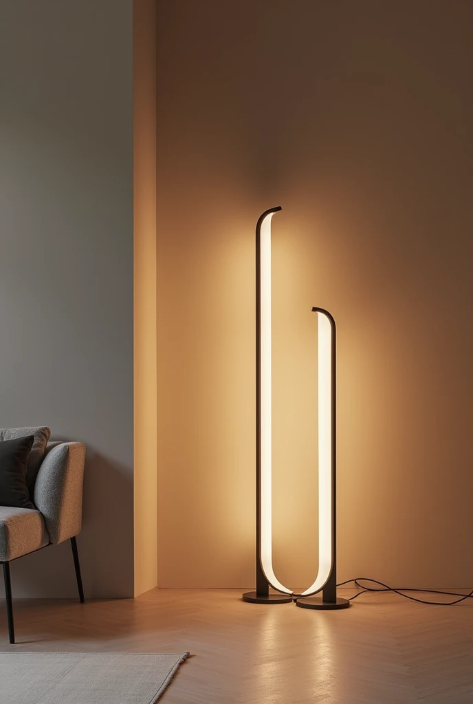 Innovate a new product that isne to the market under luminaries but make it more aesthetic and minimalist also eco-friendly 