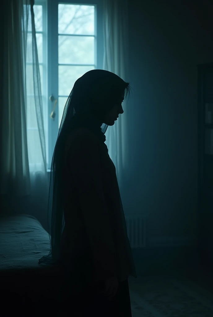 As Zainab's thoughts spiraled into the unknown, a cold breeze swept through the room, despite the windows being shut tight. A faint whisper echoed, chilling her to the bone...