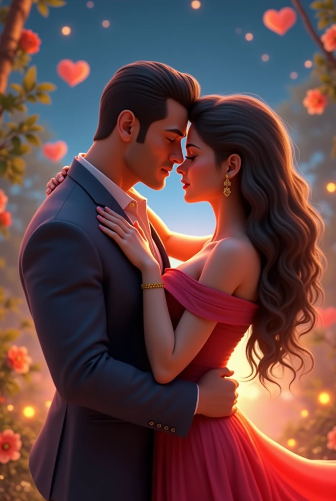 In 3D animation style' Salman Khan and Katrina Kaif Arms