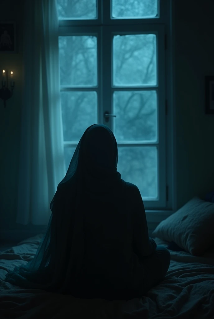As Zainab's thoughts spiraled into the unknown, a cold breeze swept through the room, despite the windows being shut tight. A faint whisper echoed, chilling her to the bone...