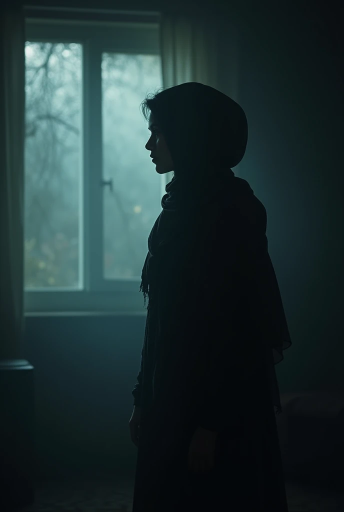 As Zainab's thoughts spiraled into the unknown, a cold breeze swept through the room, despite the windows being shut tight. A faint whisper echoed, chilling her to the bone...