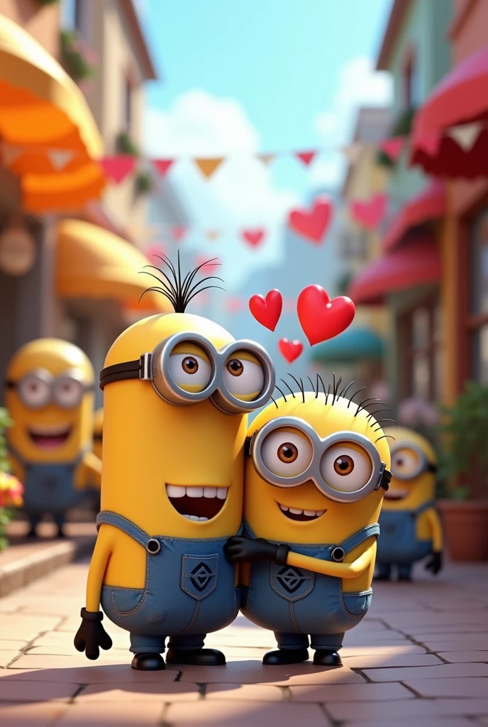 Minion with Girlfriend