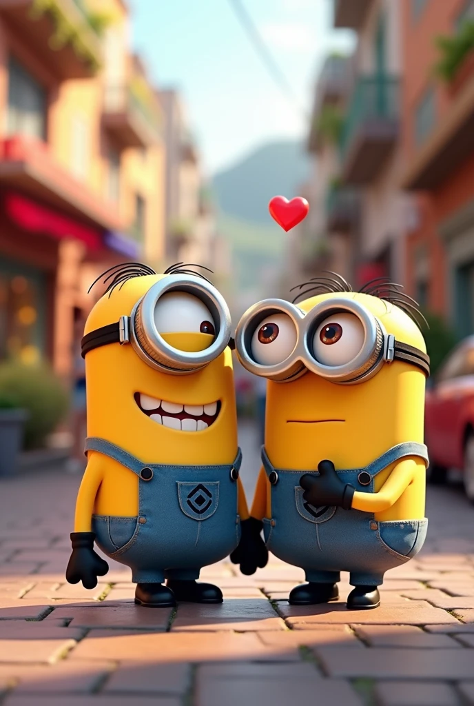 Minion with Girlfriend