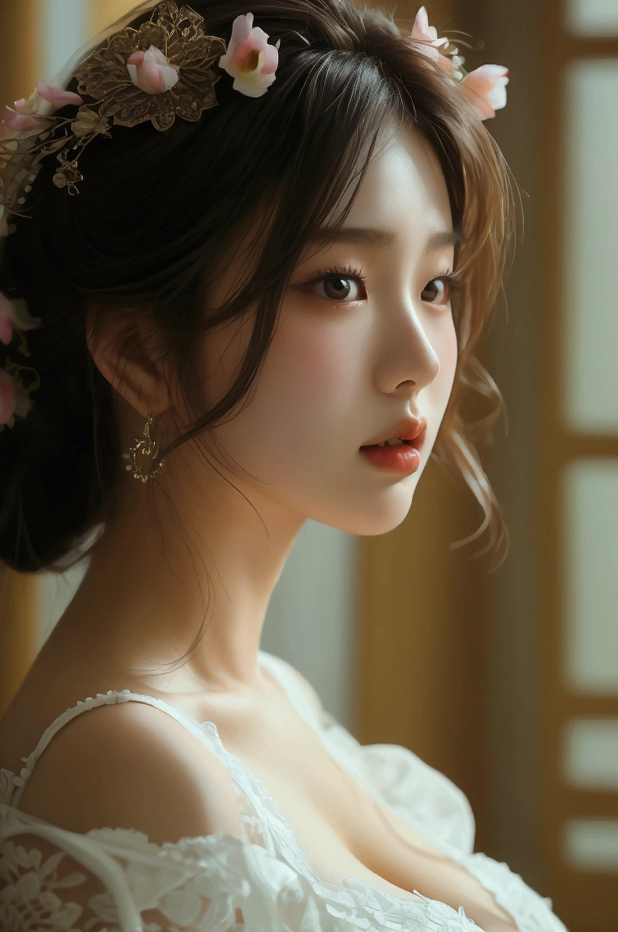 Sexy big boobs korean girl