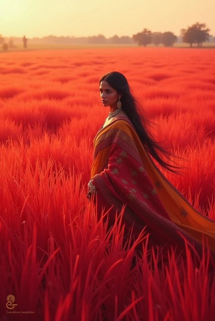 Red grass with bhabhi 