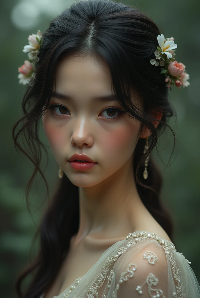 A woman