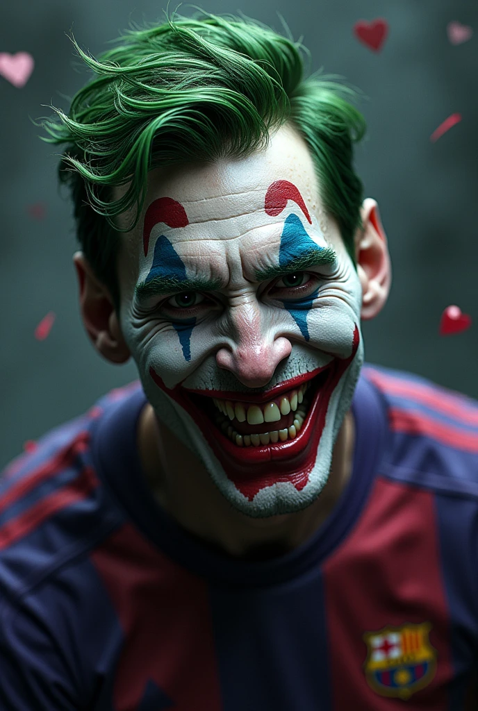 Messi as a joker