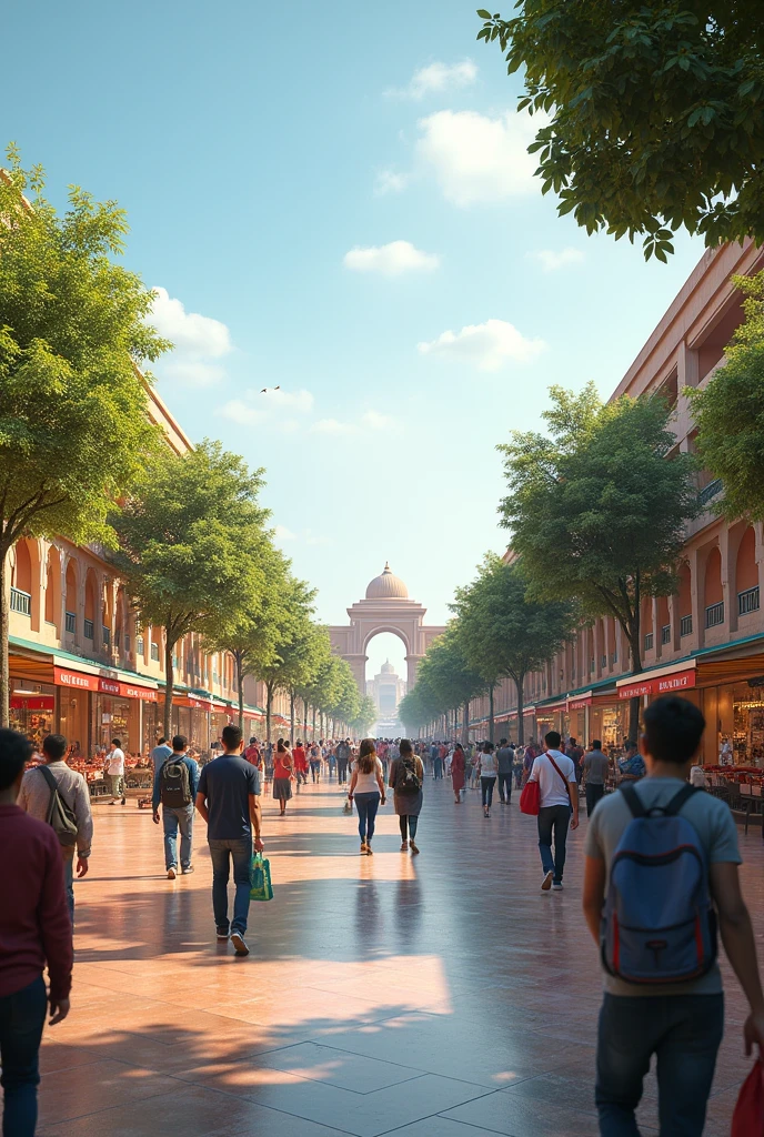 (photorealism:1.2), chandigarh city beautiful sector 17