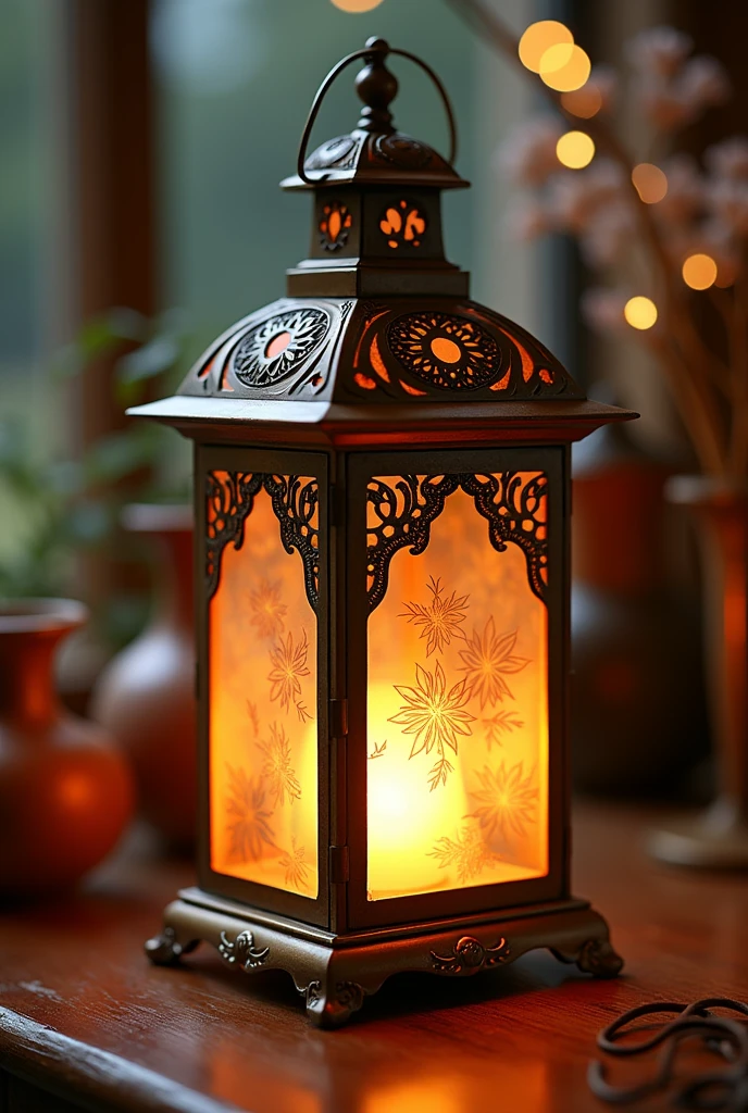 Create a 30cm tall lantern image