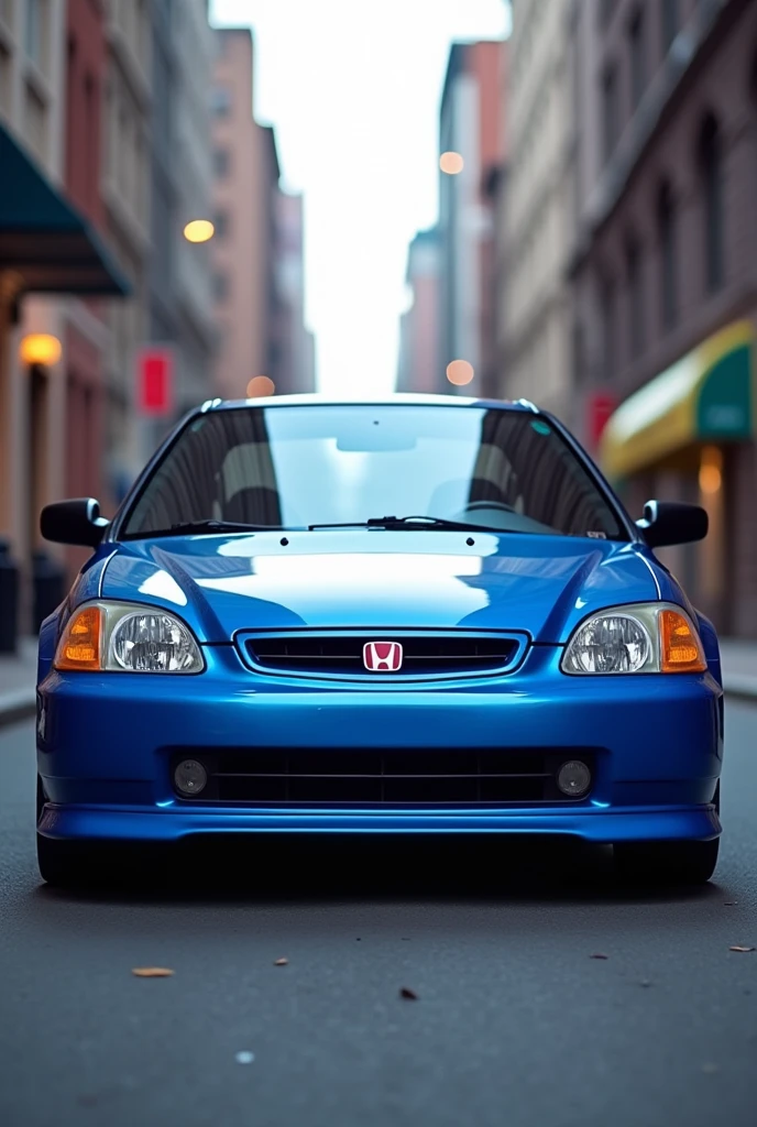 Honda civic 2002 2 door bright blue
