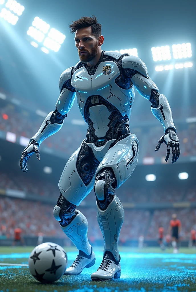 Messi as a robot