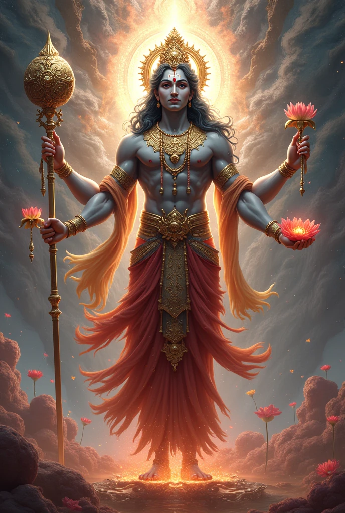 Please show god visnu real picture