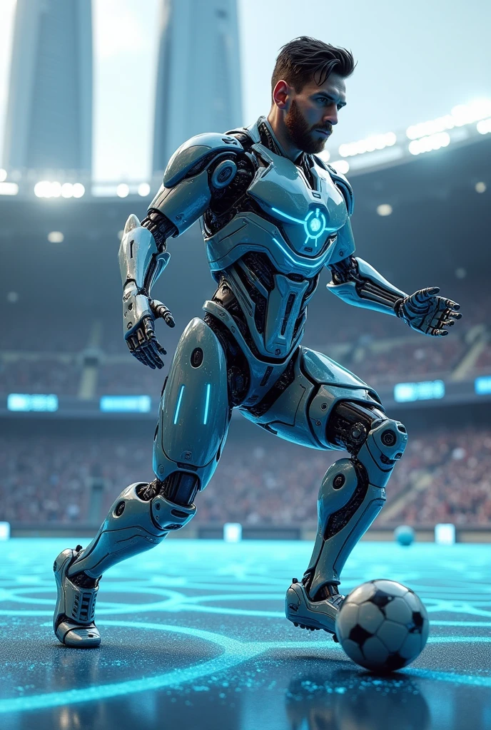 Messi as a robot