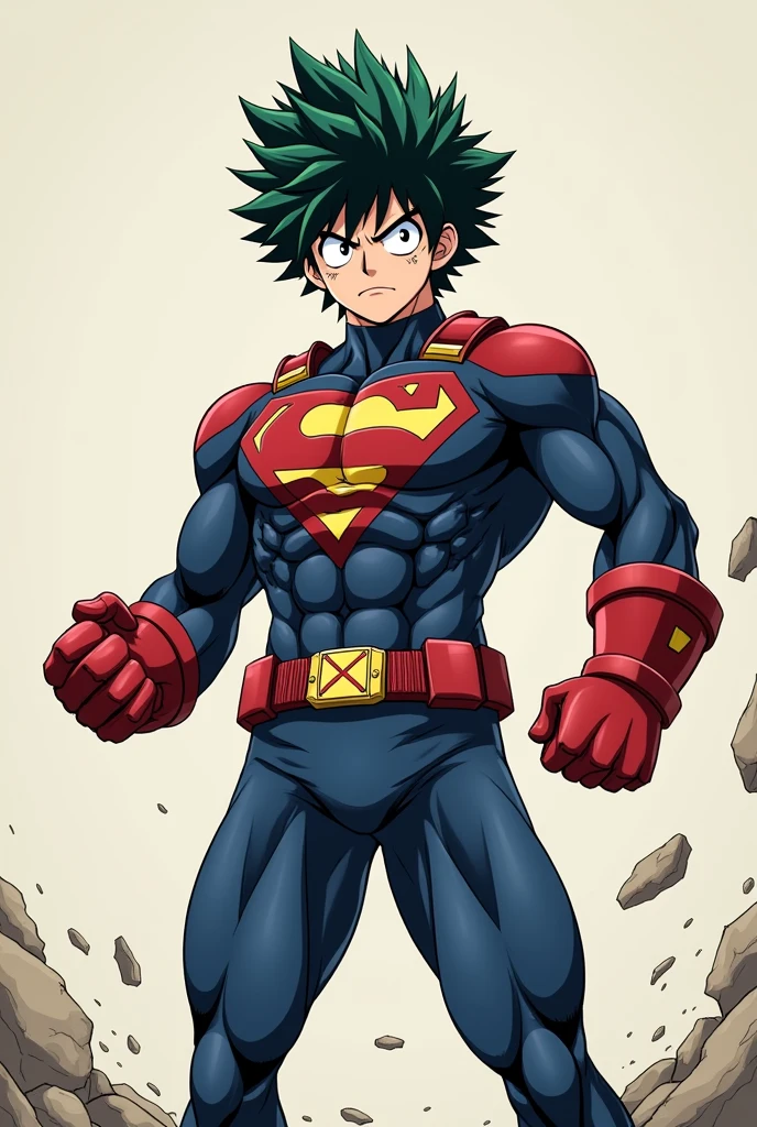 Deku muscle growth en calzones