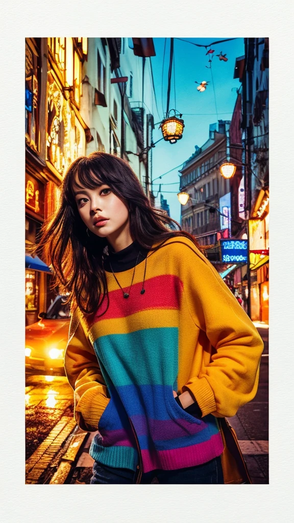 (masterpiece、Highest quality、Official Art:1.2)、(colorful)、who should look'Watching、1 girl、Portraiture、alone、colorful水上浮遊、Random sexy poses、Peekaboo