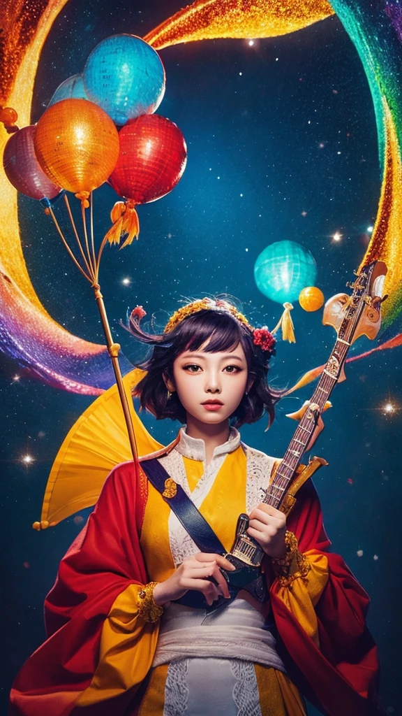 (masterpiece、Highest quality、Official Art:1.2)、(colorful)、who should look&#39;Watching、1 girl、Portraiture、alone、colorful水上浮遊、Random sexy poses、Peekaboo