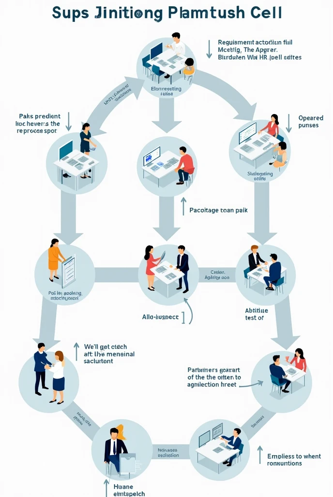 Make a image showing how a placement cell works in a flowchart 