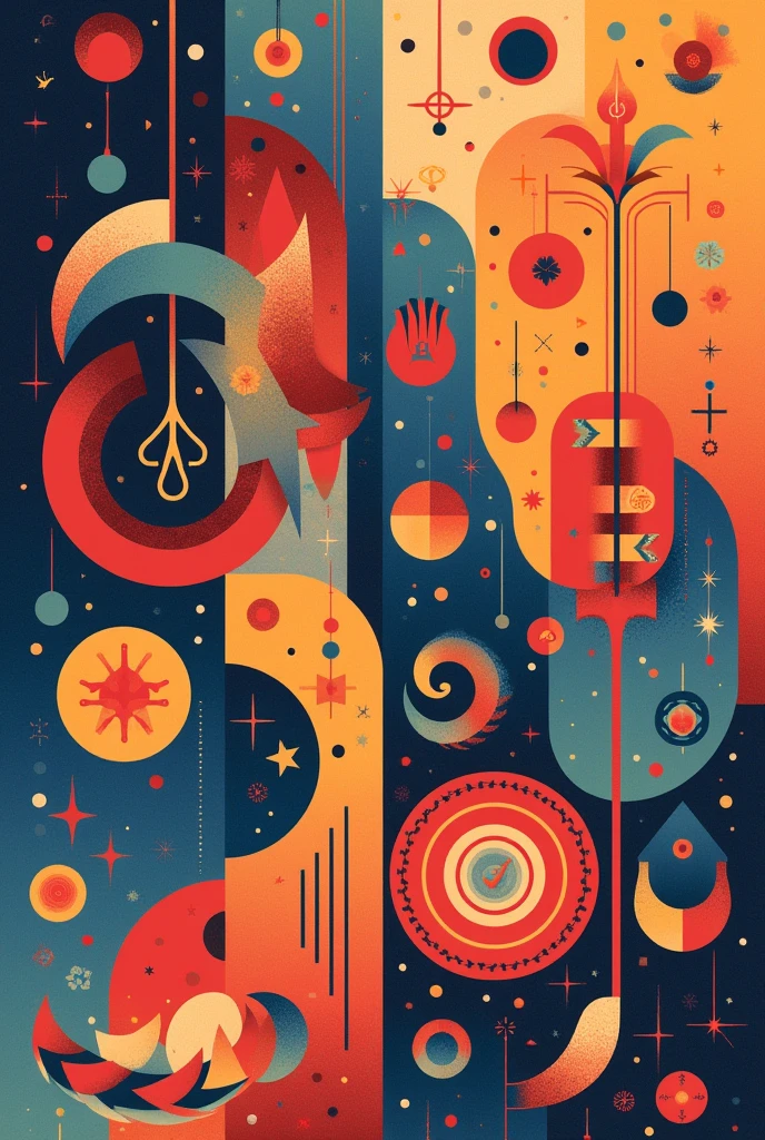 Use repeated shapes, colors, or elements in your artwork to create a clear order and pattern. Repeat patterns or motifs to add uniqueness and interest.