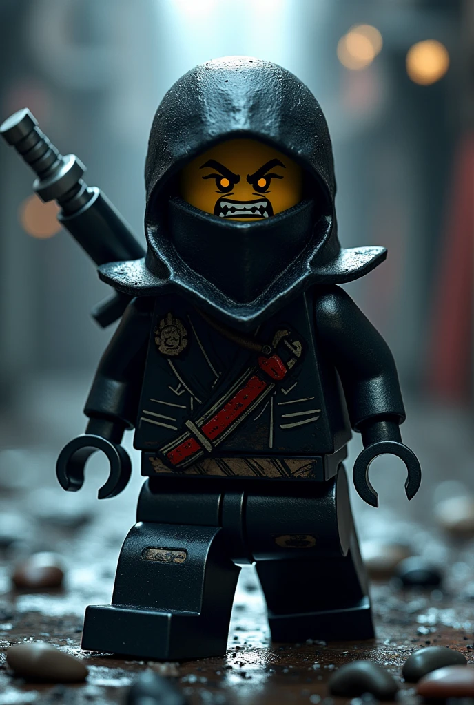 Lego style scary ninja