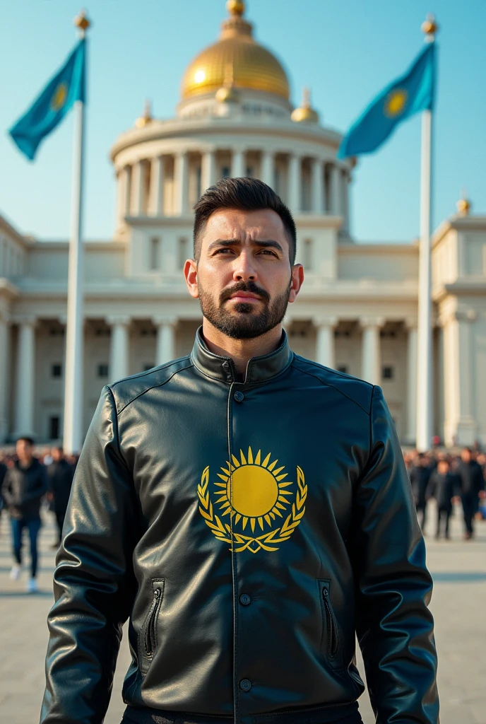 Day of Constitutions of Kazakhstan, patriotic photo