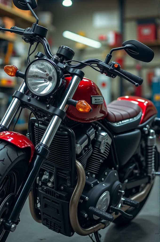 Announcement that we are hiring motorcycle mechanics