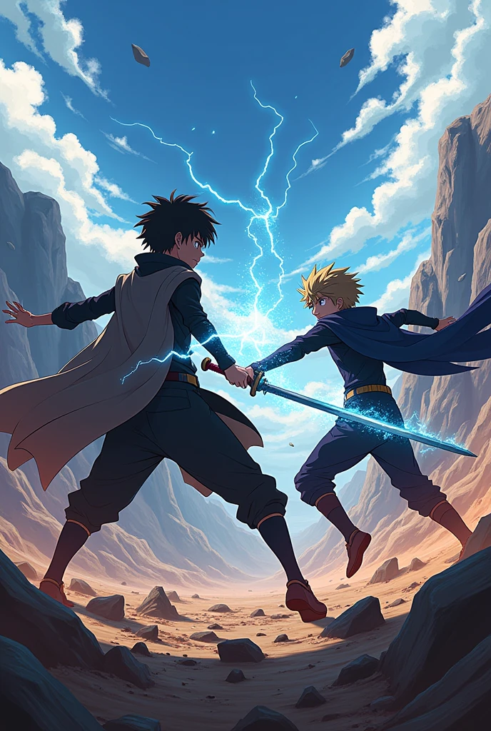 Yuno y asta de Black clover