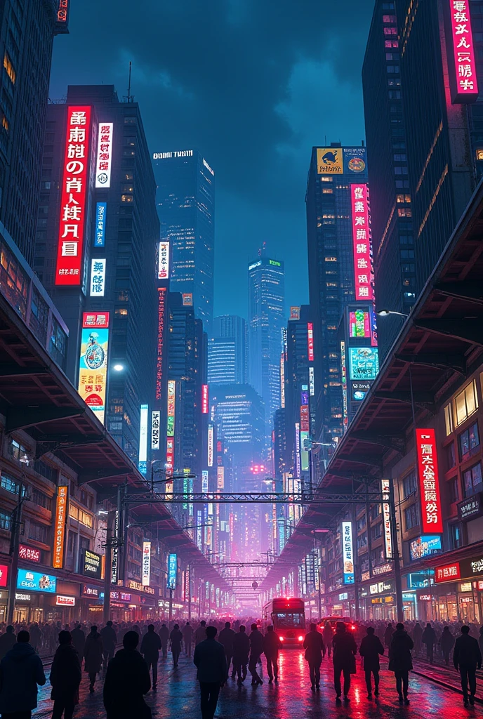 Night time tokiyo