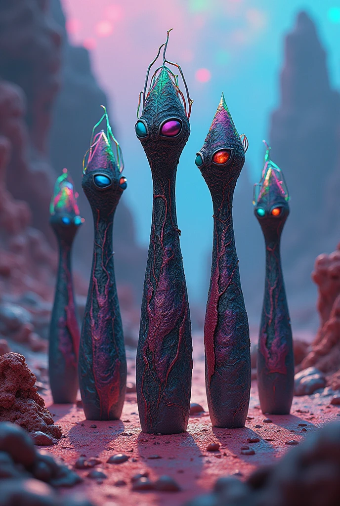 6 mascaras from aliens