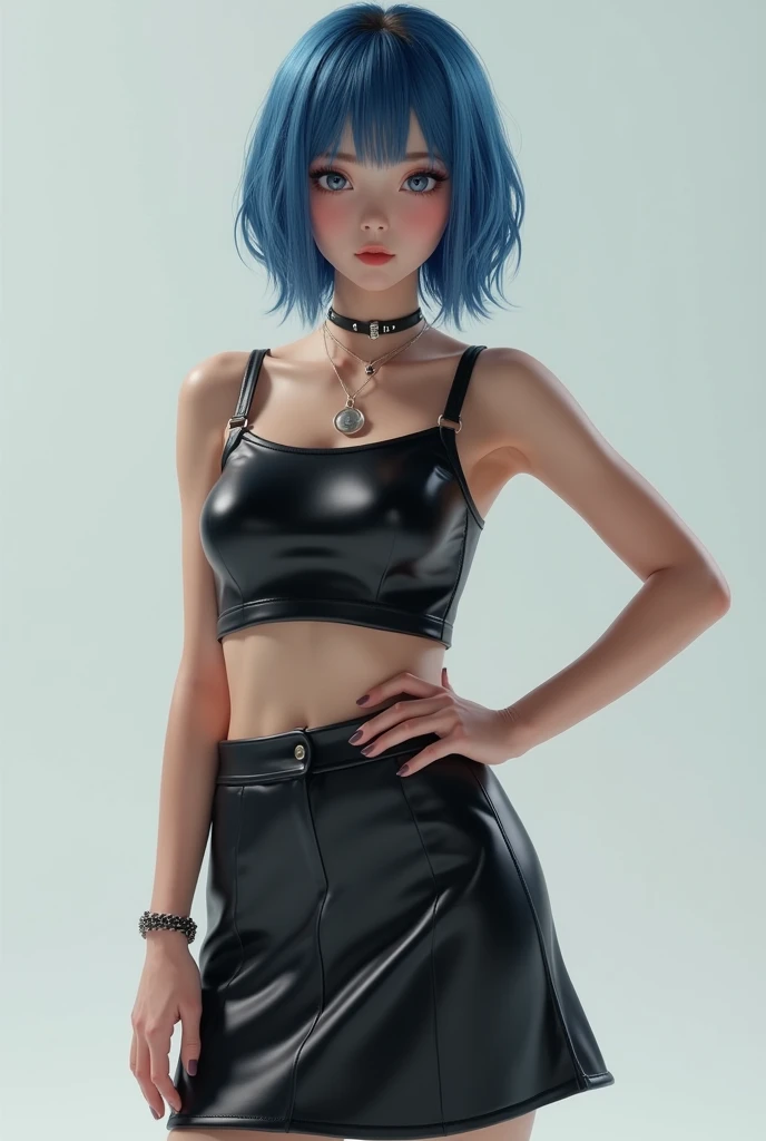 realistic, realism, photorealism, photo-realistic, high contrast, (photorealistic:1.4), 8k high definition detailed realistic, (best quality, masterpiece:1.2), photon mapping, radiosity, physically-based rendering, best quality, highly detailed, chloeprice_byammpuv1, small breasts, detailed face,detailed eye, short hair, blue eyes, looking looking at viewer, (dress:1.2), (portrait:1.5), simple background, multicolored background