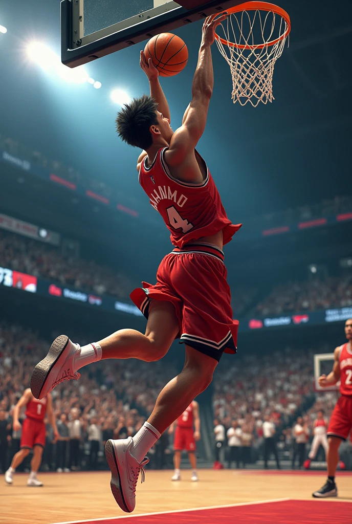 Hanamichi scored a slam dunk