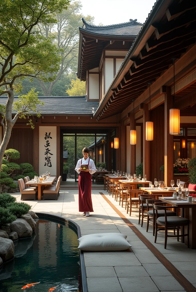 Restaurant inspired by Kyoto and Japanese culture